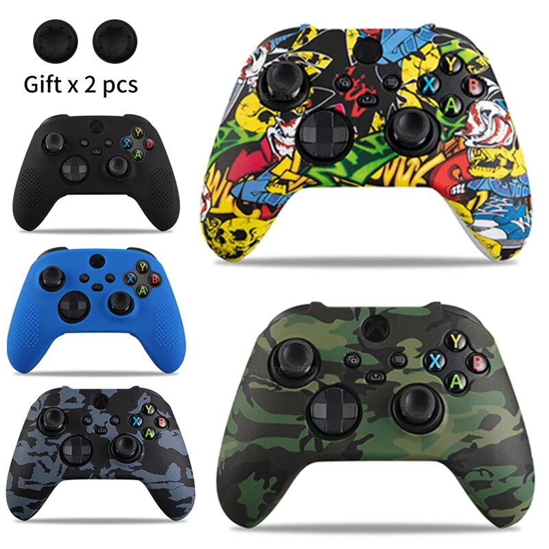 Gaming Accessories For Xbox Series X - Custodia morbida in silicone per controller