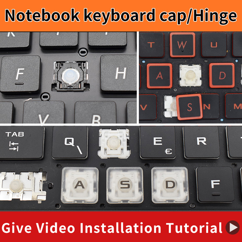 Gaming Accessories Uk - Sostituzione Keycap Coppa Forbice Clip Cerniera