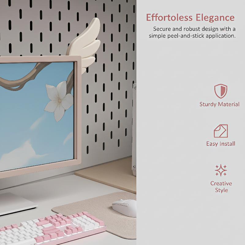 Gaming Accessories For Bedroom - 1 Paio di Ali per Monitor
