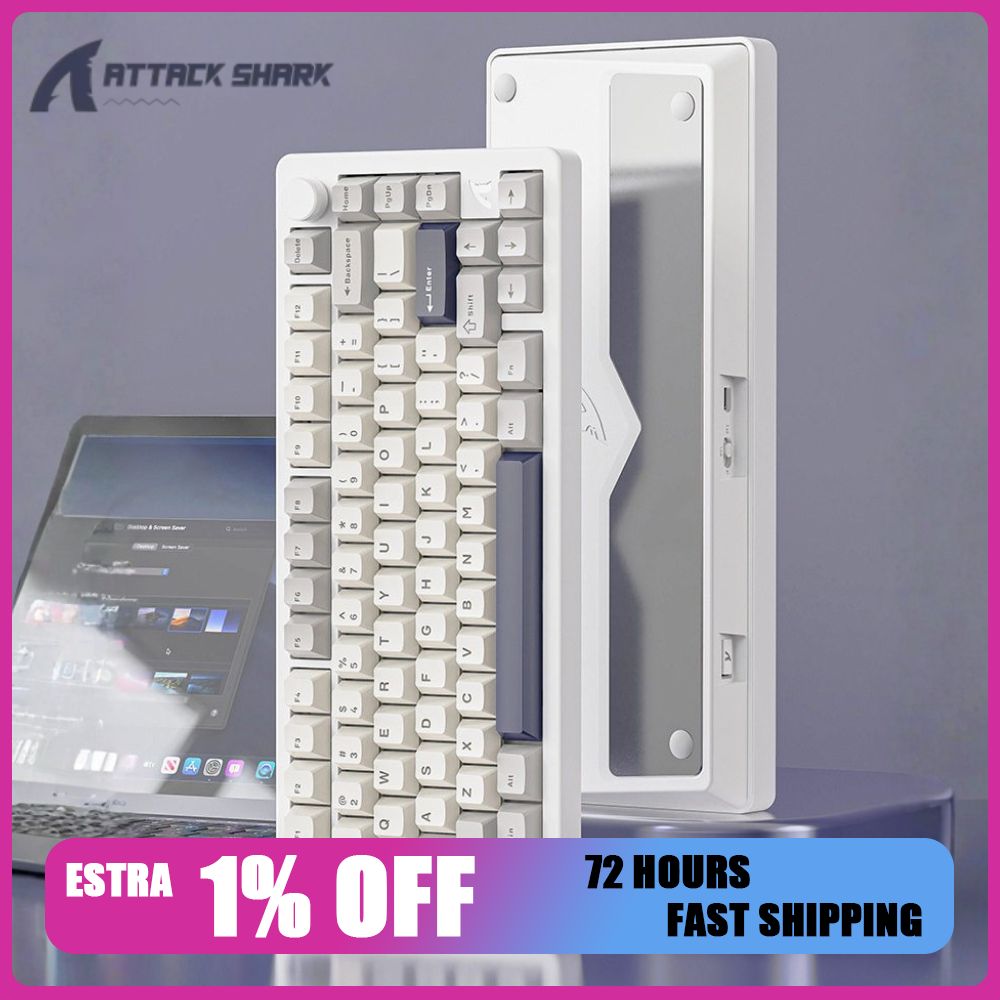 Gaming Accessories Rgb - Tastiera Meccanica Attack Shark X86 in