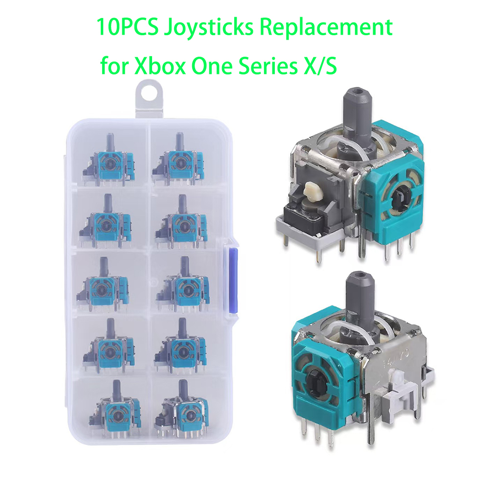 Gaming Accessories For Xbox Series X - 10 pz Sostituzione 3D Joystick Analogico