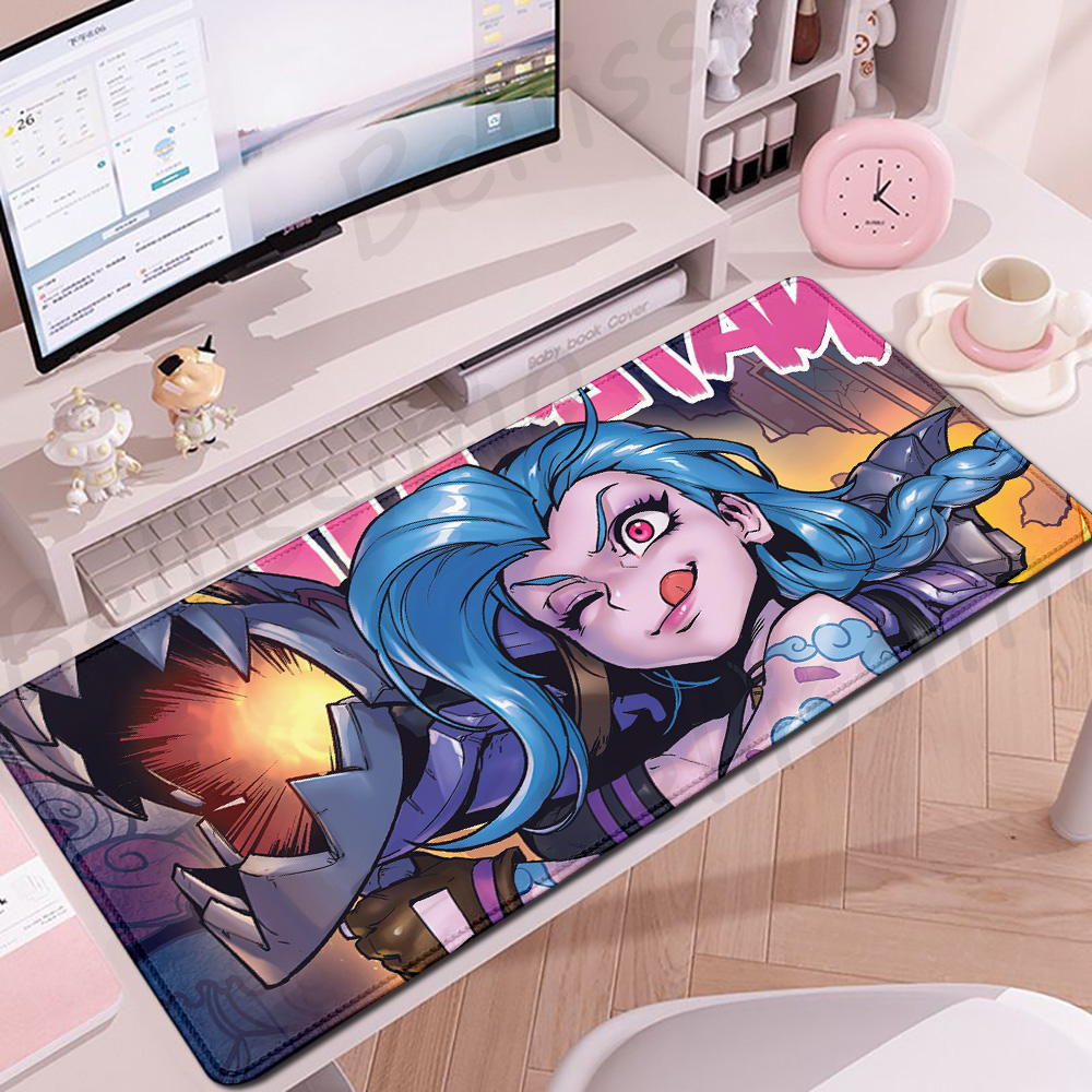 Jinx Gaming Accessories - LOL Arcane Mouse Pad Jinx Tappetini