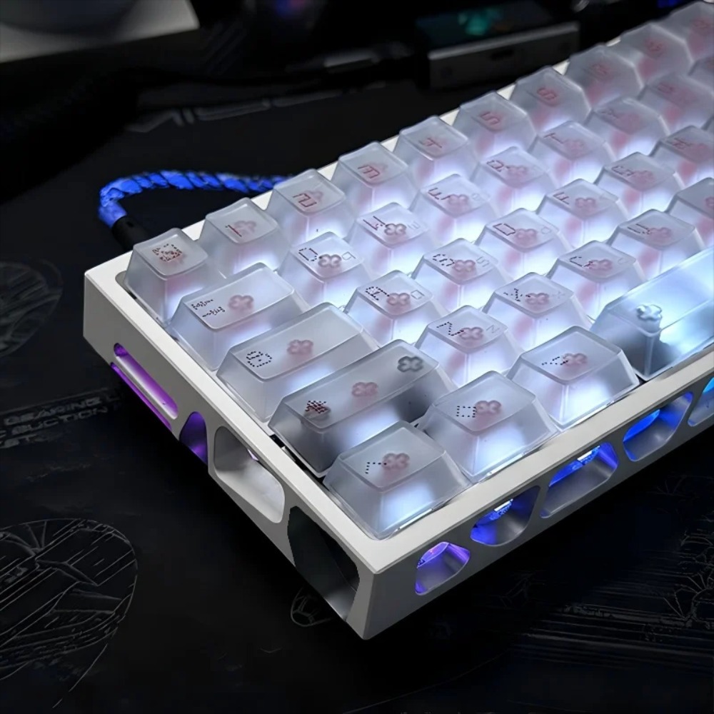 Gaming Accessories Rgb - Tastiera Magnetica Everglide AE64 Pro con