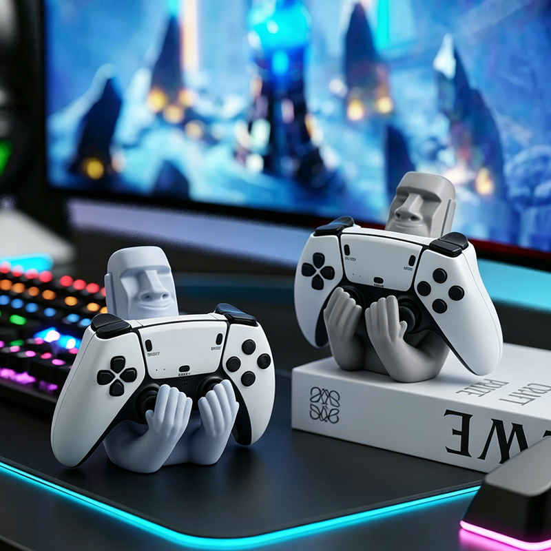 Gaming Accessories Rgb - Divertente Supporto per Gamepad in Resina