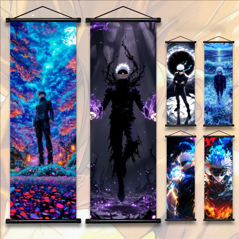 Gaming Accessories For Bedroom - Poster in Tessuto di Jujutsu Kaisen