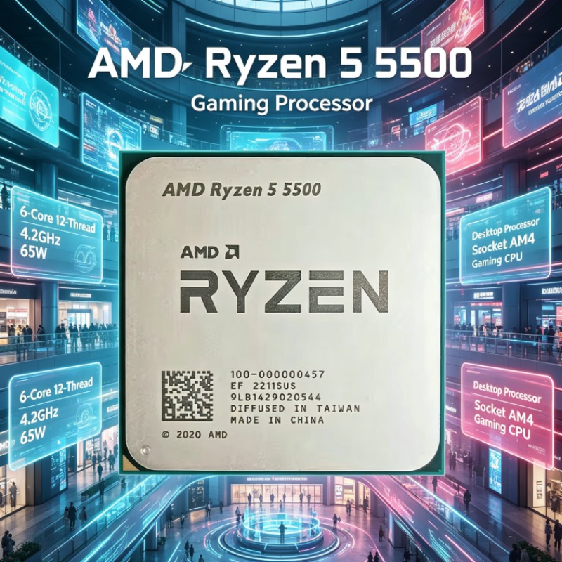Processore AMD Ryzen 5 5500, s - Amd Cpu Ryzen 5 recensione e prezzo
