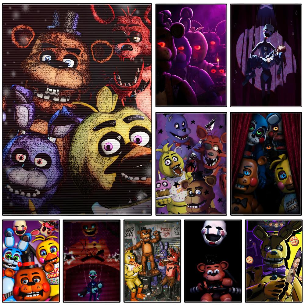 Poster Animatronico Horror F-F - Gaming Accessories Wallpaper recensione e prezzo
