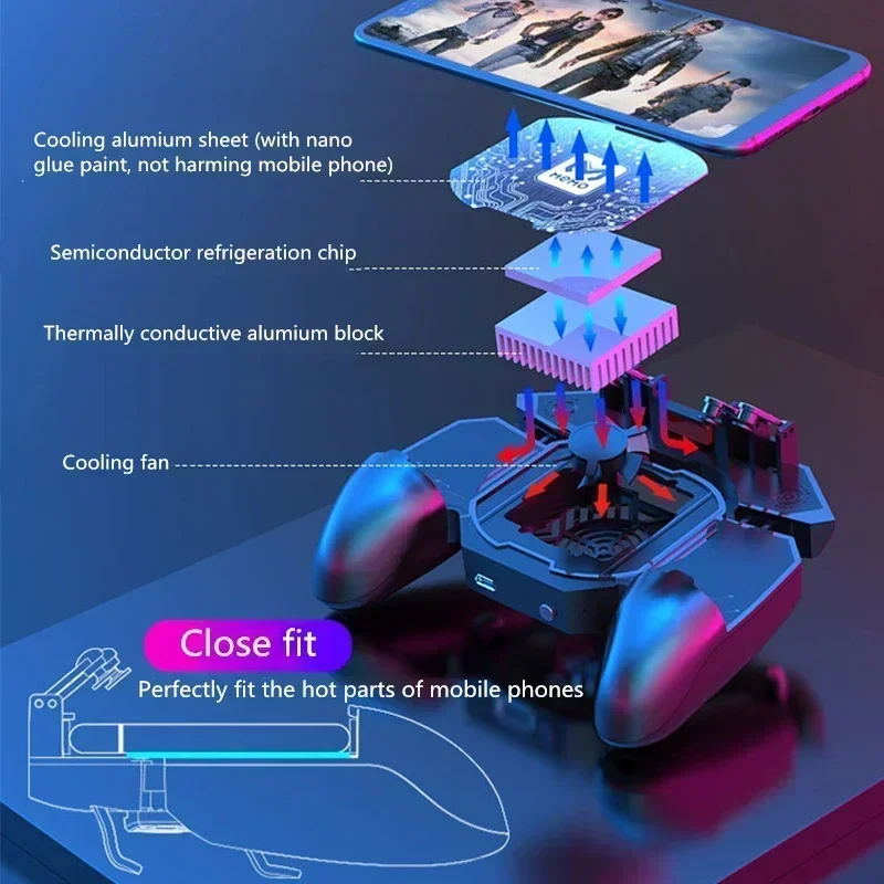 MEMO DL88 Ventola di raffredda - Gaming Accessories Phone recensione e prezzo