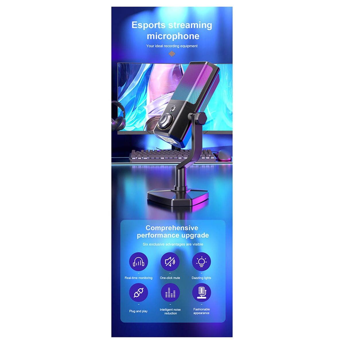 Microfono RGB per Gaming, Espo - Gaming Accessories To Buy recensione e prezzo