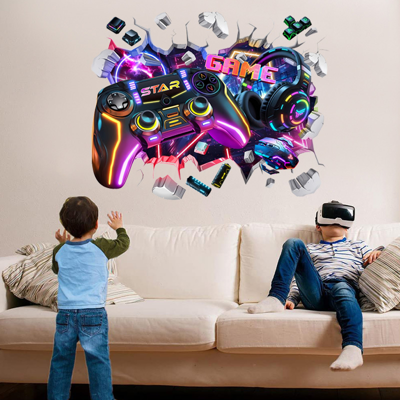 Adesivi in vinile murali con g - Gaming Accessories Wallpaper recensione e prezzo