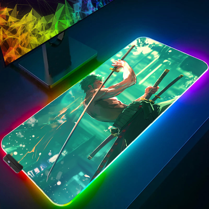 ONE PIECE Zoro Mouse Pad RGB A - Gaming Accessories Rgb recensione e prezzo
