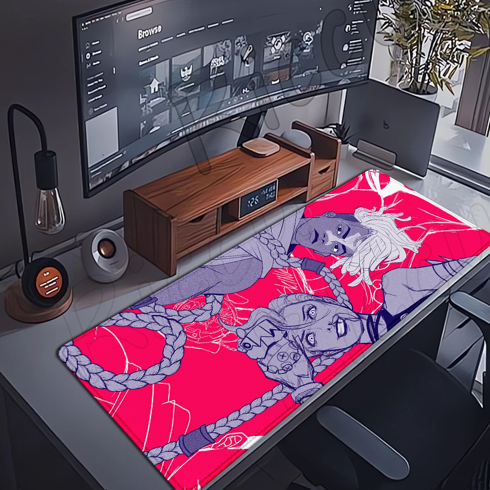 Hot Anime LOL Arcane Mousepad  - Jinx Gaming Accessories recensione e prezzo