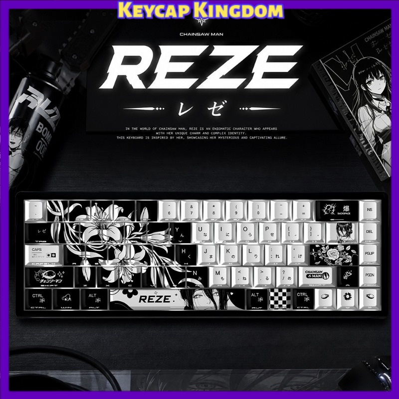 NUOVI Keycaps Anime Reze 5.0 a - Gaming Accessories Gifts For Men recensione e prezzo