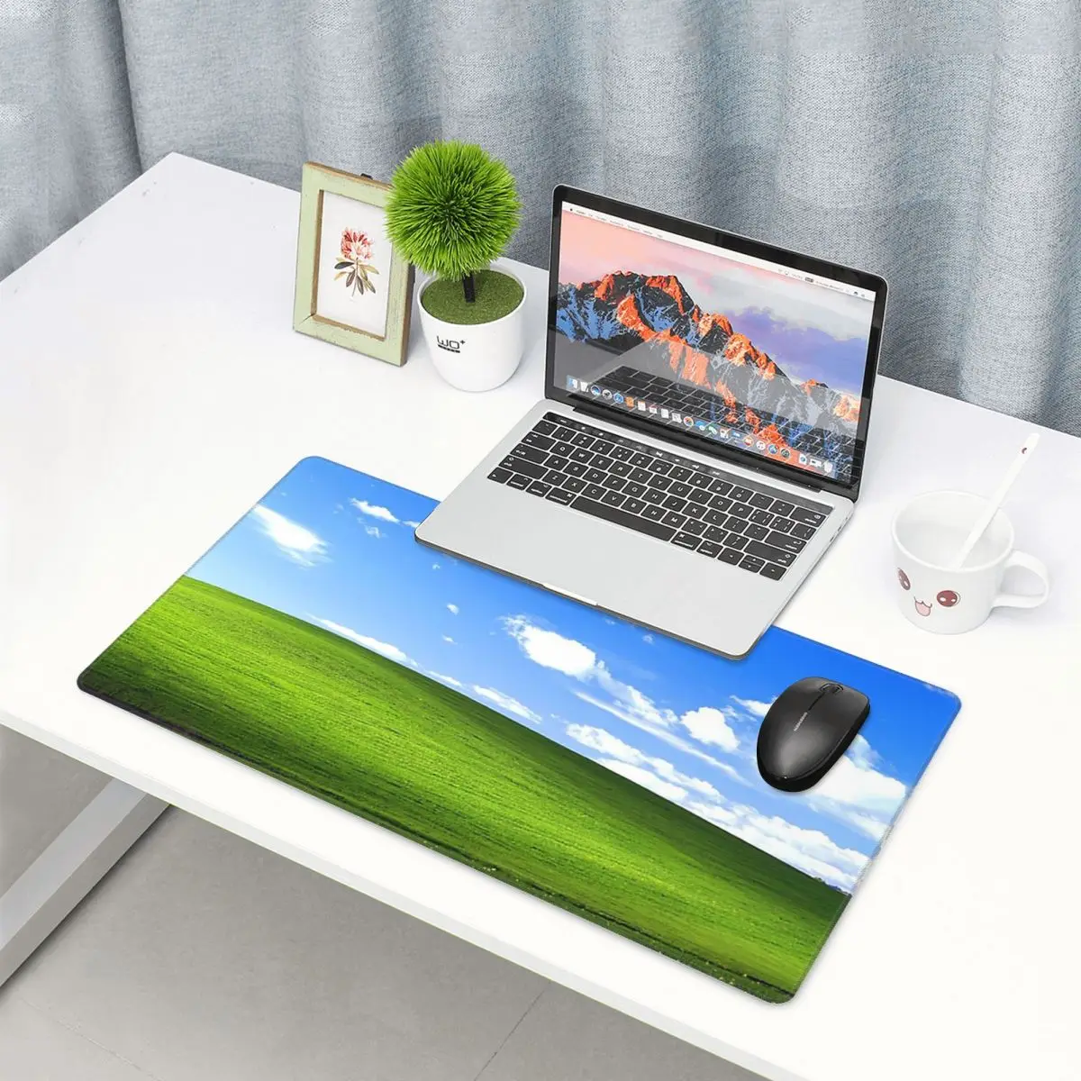 Tappetino per Mouse Grande con - Gaming Accessories Wallpaper recensione e prezzo